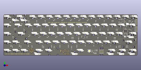 [Preorder] IRON165 v3 Runic Edition PCB